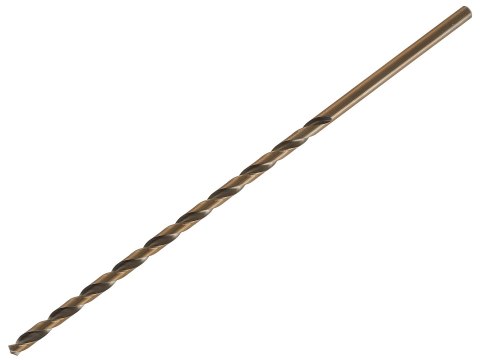 Wiertło złote do metalu długie 8.0 x 305mm HSS DIN1869