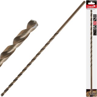 Wiertło złote do metalu długie 8.0 x 390mm HSS DIN1869