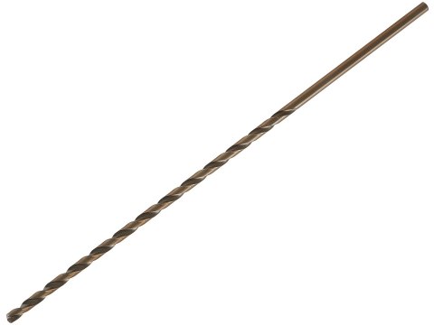Wiertło złote do metalu długie 8.0 x 390mm HSS DIN1869