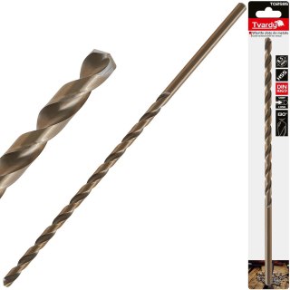 Wiertło złote do metalu długie 8.5 x 305mm HSS DIN1869