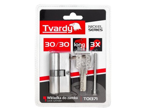 Wkładka do zamka 30/30 (kolor nikiel)