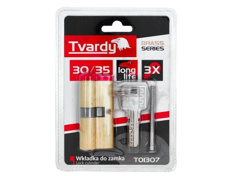 Wkładka do zamka 30/35 (kolor mosiądz)