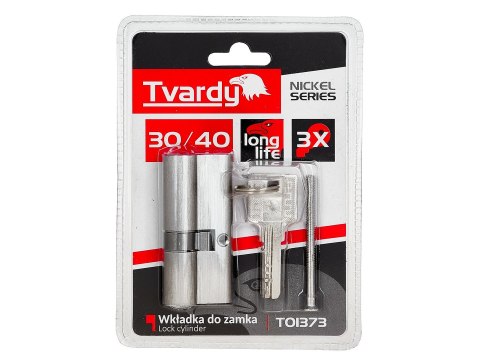 Wkładka do zamka 30/40 (kolor nikiel)