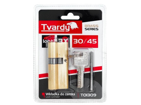 Wkładka do zamka 30/45 (kolor mosiądz)