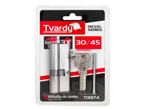 Wkładka do zamka 30/45 (kolor nikiel)