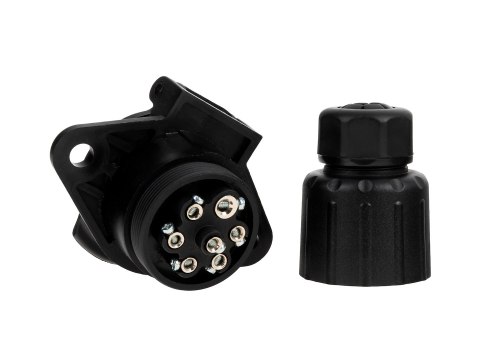 Gniazdo do przyczepy typ "N" 7PIN 24V GEKO