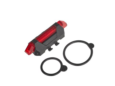 Wodoodporna lampka rowerowa USB IPX4 - zestaw przód (800lm/900mAh) tył (120lm/120mAh)