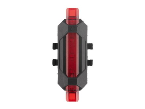 Wodoodporna lampka rowerowa USB IPX4 - zestaw przód (800lm/900mAh) tył (120lm/120mAh)
