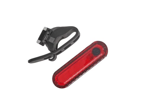 Wodoodporna lampka rowerowa USB IP54 - zestaw przód tył