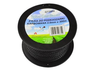 Żyłka do podkaszarki karbowana 2,0mmx300m