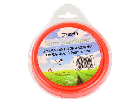 Żyłka do podkaszarki okrągła 3mmx12m