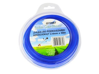 Żyłka do podkaszarki sześciokąt 2,4mmx50m