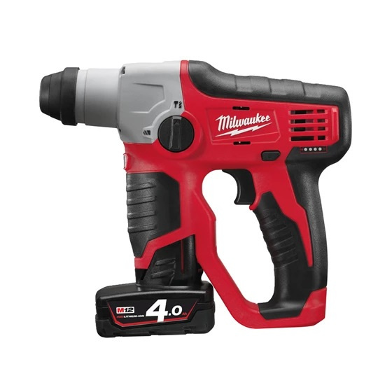 Milwaukee M12 H-402C SUBKOMPAKTOWY MŁOT MONTAŻOWY SDS-PLUS Milwaukee M12 H-402C SUBKOMPAKTOWY MŁOT MONTAŻOWY SDS-PLUS