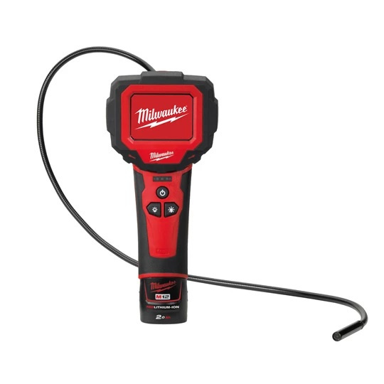 Milwaukee M12 IC-201C (S) SUBKOMPAKTOWA KAMERA INSPEKCYJNA M-SPECTOR™ Z EKRANEM 360° Milwaukee M12 IC-201C (S) SUBKOMPAKTOWA KAMERA INSPEKCYJNA M-SPECTOR™ Z EKRANEM 360°