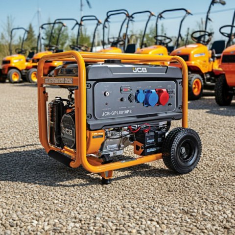 Agregat prądotwórczy JCB GDE8000PE 7,9kW 1-faz