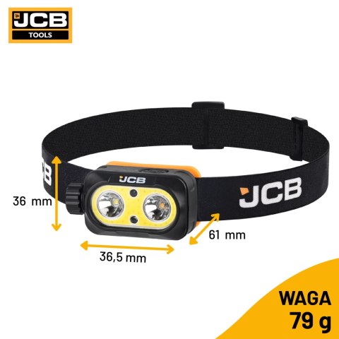 Czołówka LED JCB HT-PRODIAL700 700lm