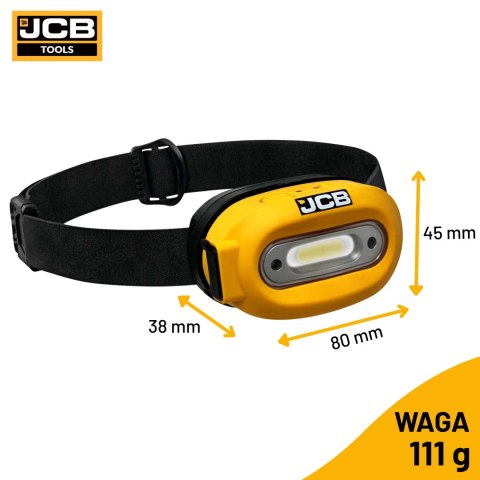 Czołówka LED JCB HT-XTRA 260lm