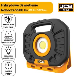 Lampa budowlana LED JCB SL-TUFFDUAL 2500lm
