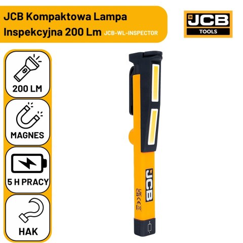 Lampa inspekcyjna LED JCB WL-INSPECTOR 200lm