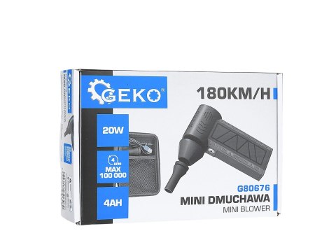 Mini dmuchawa COMPACT 7.4V 4000mAh USB-C LED GEKO