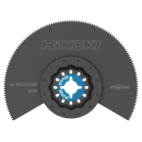 Ostrze do drewna i metalu Hikoki Starlock MSD100SB