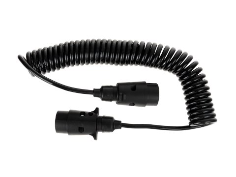 Przedłużacz spiralny do przyczepy 5m 7PIN 12V GEKO