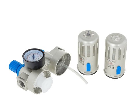 Reduktor powietrza - filtr odwadniacz naolejacz 1/2" GEKO