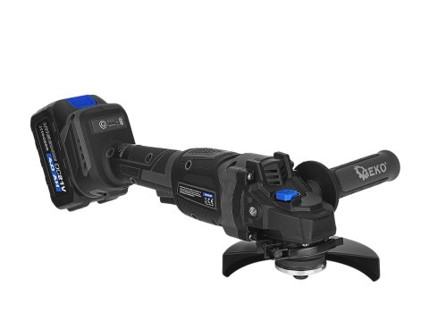 Szlifierka kątowa akumulatorowa bezszczotkowa 125mm 950W 2x4.0Ah 21V GEKO