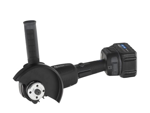 Szlifierka kątowa akumulatorowa bezszczotkowa 125mm 950W 2x4.0Ah 21V GEKO