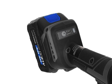 Szlifierka kątowa akumulatorowa bezszczotkowa 125mm 950W 2x4.0Ah 21V GEKO