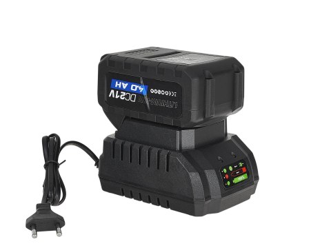 Szlifierka kątowa akumulatorowa bezszczotkowa 125mm 950W 2x4.0Ah 21V GEKO