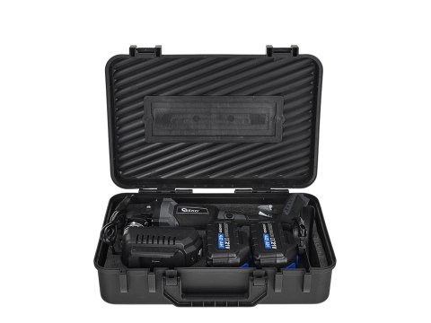 Szlifierka kątowa akumulatorowa bezszczotkowa 125mm 950W 2x4.0Ah 21V GEKO