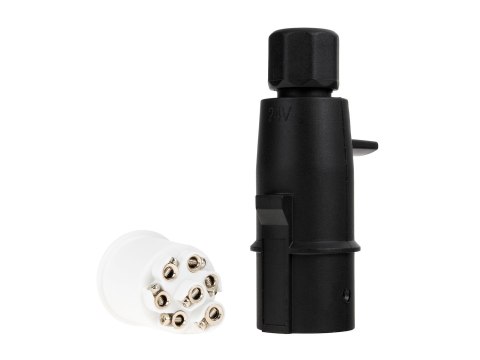 Wtyczka - wtyk do przyczepy typ "S" 7PIN 24V GEKO