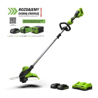 2x24 V kosa/podkaszarka Greenworks GD24X2TX