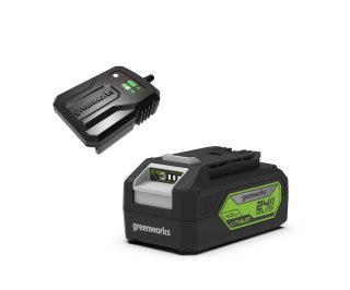 24V Akumulator 4 Ah ładowarka Greenworks GSK24B4