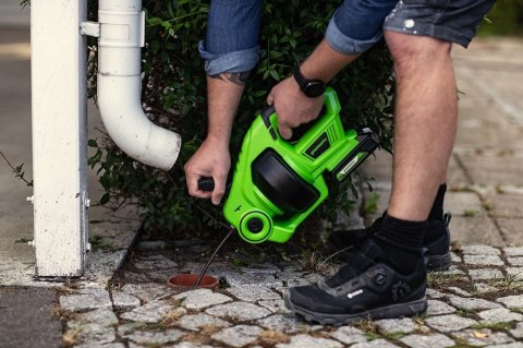 24V urządzenie do przepychania rur Greenworks G24DA