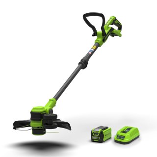 40 V podkaszarka basic Greenworks ST40B215-01 zestaw ładowarka aku 2 Ah