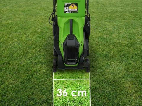 40V Kosiarka akumulatorowa 35cm Greenworks LM3604A1