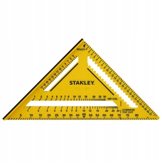 Kątownik dwukolorowy ciesielski Stanley 300mm stolarski