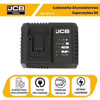 Ładowarka JCB 18FC-9 18V 9A