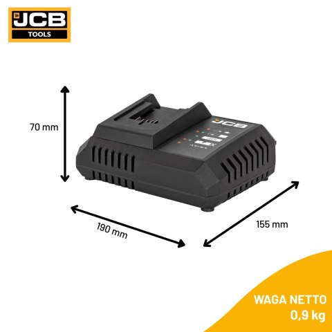 Ładowarka JCB 18FC-9 18V 9A