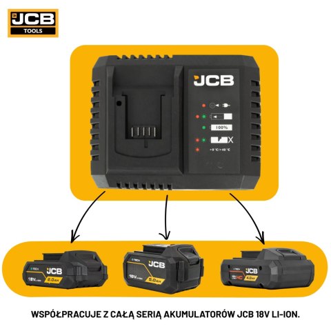 Ładowarka JCB 18FC-9 18V 9A