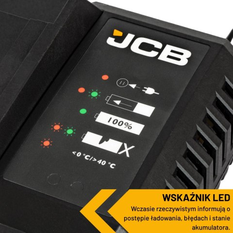 Ładowarka JCB 18FC-9 18V 9A