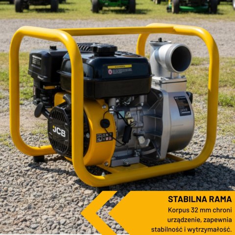 Motopompa spalinowa JCB WP80P24 80mm 7,5KM (woda czysta)