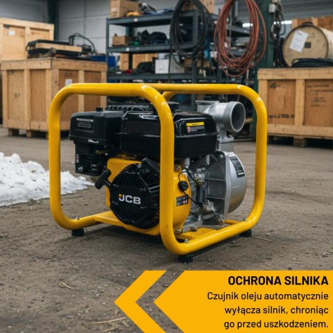 Motopompa spalinowa JCB WP80P24 80mm 7,5KM (woda czysta)