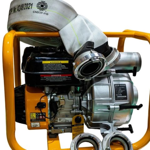 Motopompa spalinowa JCB WP80P24 80mm 7,5KM zestaw (woda czysta)