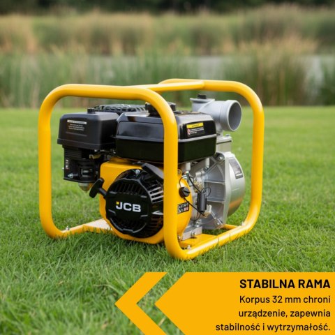 Motopompa spalinowa JCB WP80TP24 80mm 7,5KM (woda brudna)