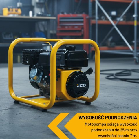 Motopompa spalinowa JCB WP80TP24 80mm 7,5KM (woda brudna)
