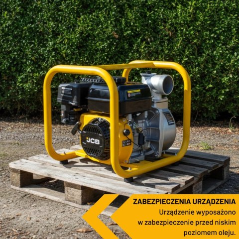 Motopompa spalinowa JCB WP80TP24 80mm 7,5KM (woda brudna)