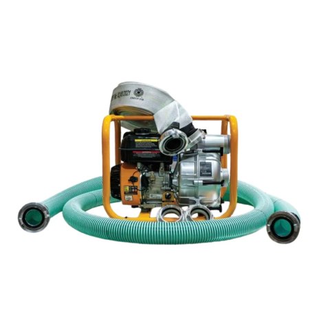 Motopompa spalinowa JCB WP80TP24 80mm 7,5KM zestaw (woda brudna)